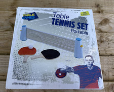 Portable table tennis set (indoor / outdoor use)