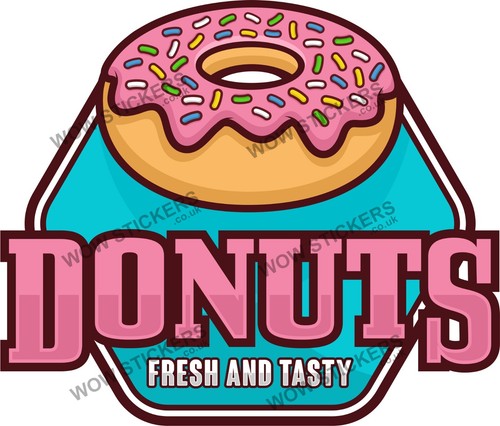 Donuts fresh tasty sticker - fresh,