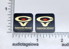 CV Cerwin Vega Speaker Badge
