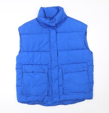 Primark Womens Blue M Puffer