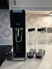 SodaStream Power electric sparkling water maker Black With Steel - SE10652000V