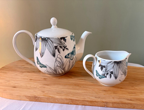 Sainsbury ceramic 2pc tea - ceramic,