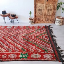 Vintage Large Original Red &