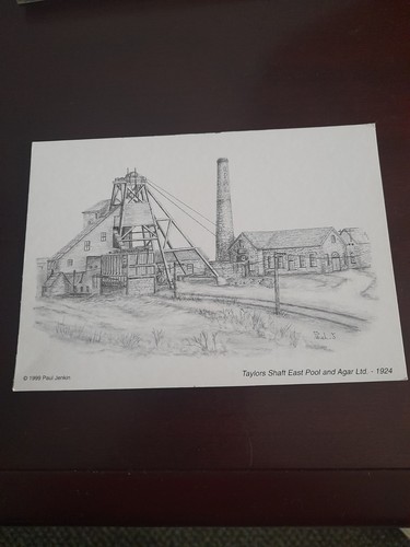 Pencil sketch postcard taylors - pencil,