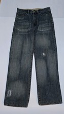 Etienne Ozeki Jeans Men's W31 L30 Grey Straight Leg Zip Fly Cotton Denim Y2K