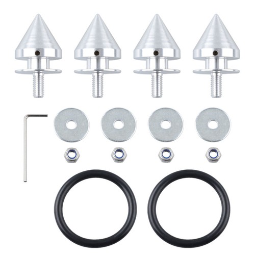 4pcs spiked car quick release - spiked,