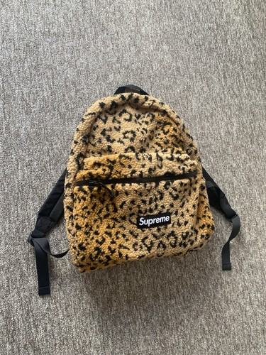 Supreme leopard print backpack - leopard,