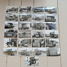 25 x Steam Road Vehicle Wagon Photographs, Vintage Mixed  (L46)