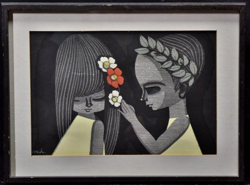 Shuzo ikeda japanese woodblock - ikeda,