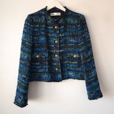 Zara Textured Tweed Boucle