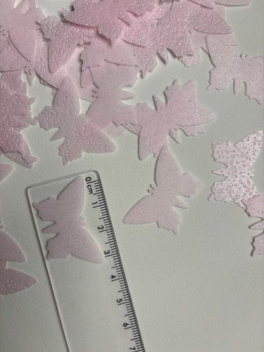 Precut pale pink edible - precut,