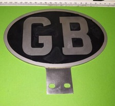 GB Country Code Tour Plate