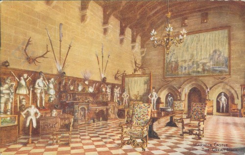 Warwick castle great hall 4431