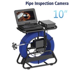 10'' IPS Sewer Self-Leveling Pipe Inspection Camera with Meter 512HZ Locator