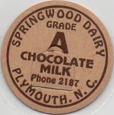 Milk Bottle Cap - Springwood