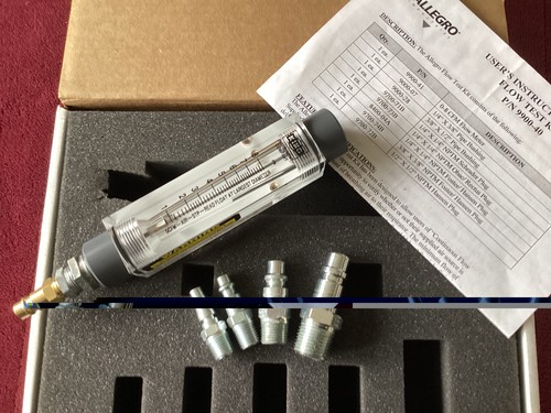 Allegro 9900 flow test kit - test,