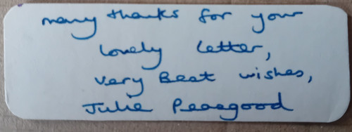 Original autograph julie - autograph,