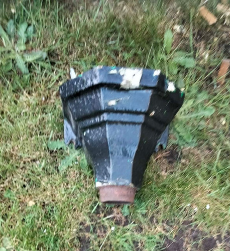 Vintage cast iron drain - , gutter