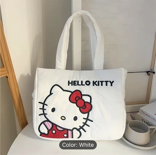 Hello kitty padded tote - hello,