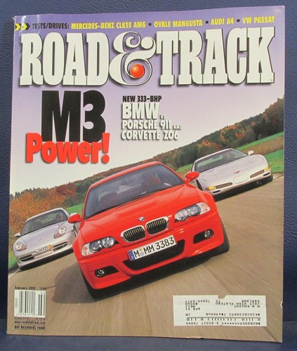 Road track magazine - track,