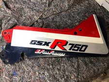 Suzuki GSXR750 F G H Slabside Left Rear Seat Panel 