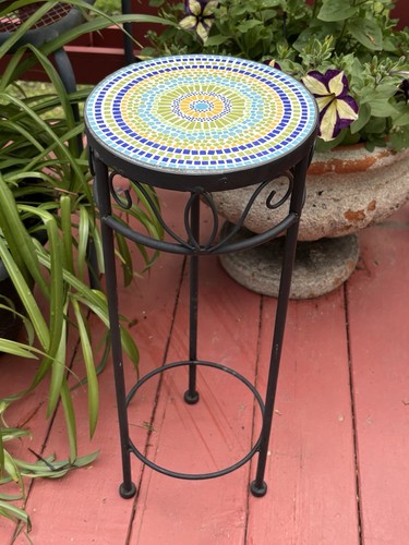 Vintage wrought iron plant - vintage,