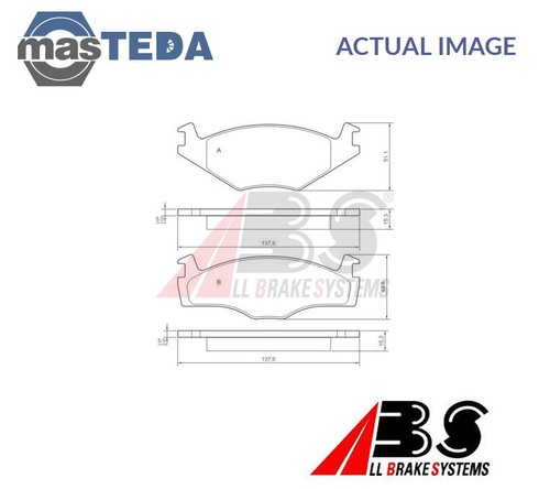 36540 brake pads set - 36540, braking