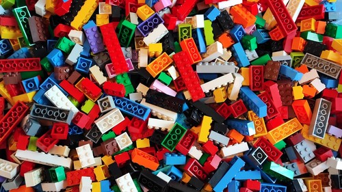 Lego bricks bundle - bricks, pieces