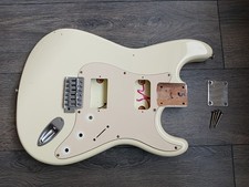 Aged white stratocaster strat - aged,