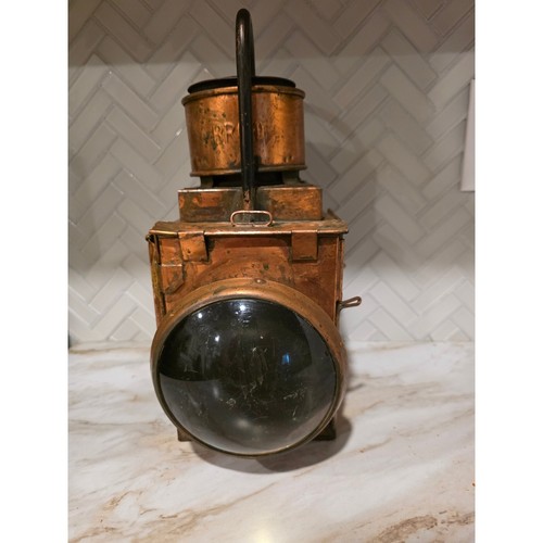 Antique railroad copper - railroad,