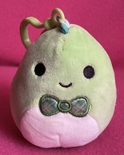 Squishmallows Green Danny Dinosaur Triceratops Soft Plush Toy 3.5” Kellytoy