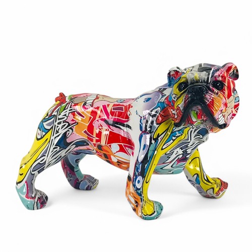 Bulldog dog figurine - bulldog,