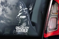 English Toy Terrier Sticker