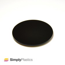 Perspex laser cut black - cut, 962