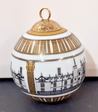Halcyon Days Historic Royal Palaces Christmas Tree Bauble Chatsworth CharitySale