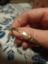 Vintage 9ct Gold Baby Bangle
