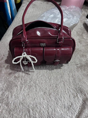 Colin zen burgundy patent faux - burgundy,
