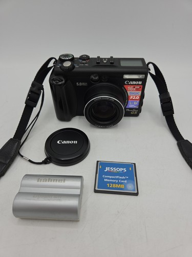 Canon powershot black - g5,