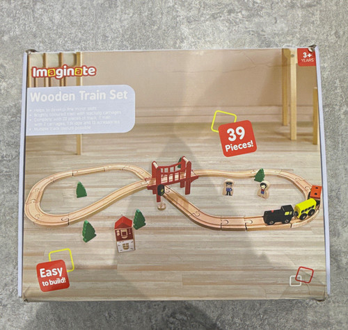 Imagine wooden train set - imagine,