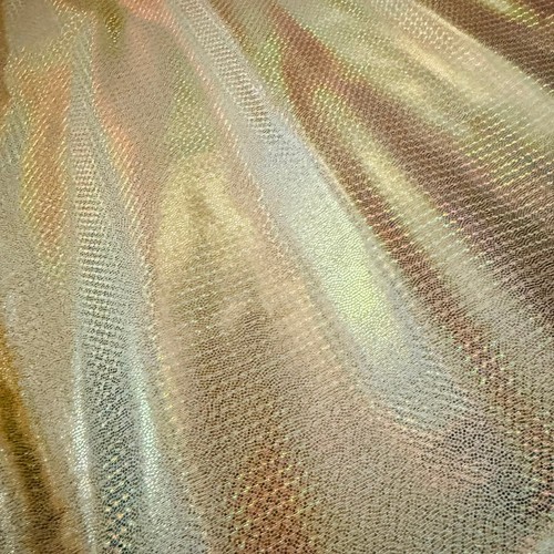 Vibrant gold hologram - gold, broken