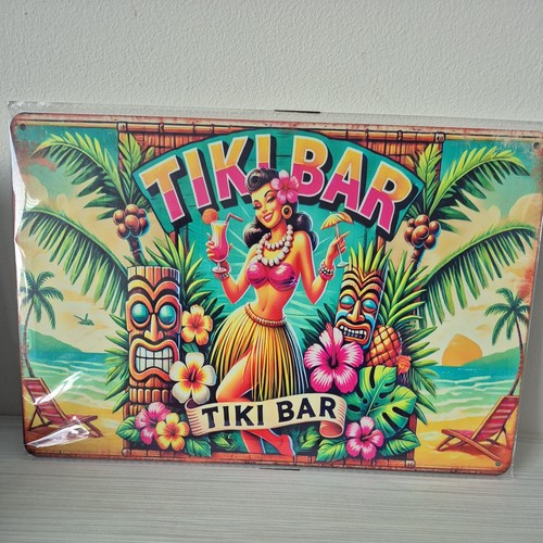 Vintage tiki time - time, wall