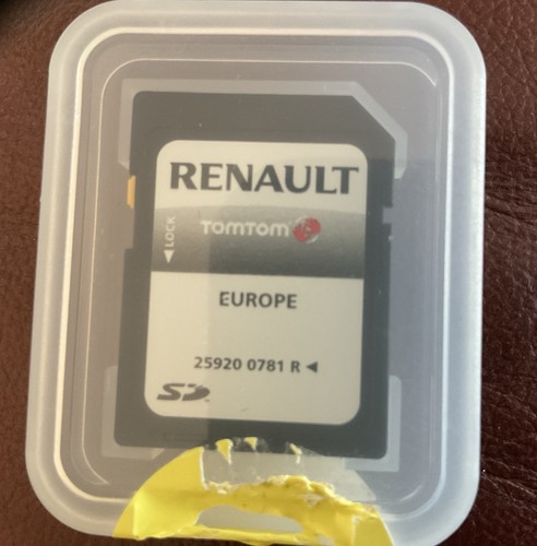 Genuine renault sat - nav, sd