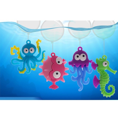 Fish tank floating - fish, decorations