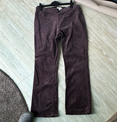 Women brown corduroy - brown,