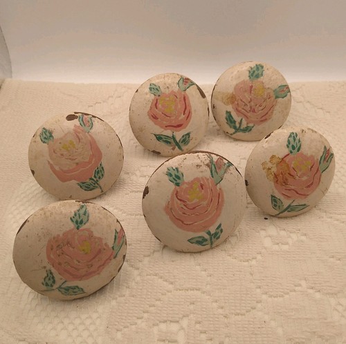 Victorian dresser knobs - 6-,