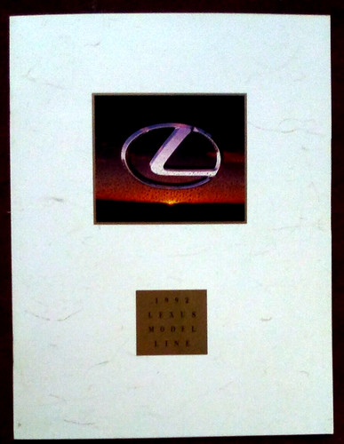 1992 lexus full line sales - 1992,