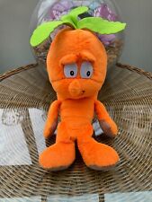 GOODNESS GANG CHARLIE CARROT Cuddly Soft Beanie Plush Toy (VEG/CO-OP/FRUIT).