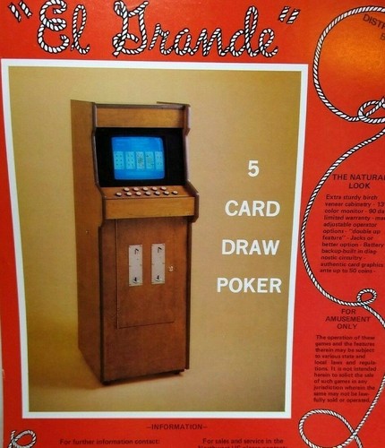 Grande arcade flyer video 5 - el,