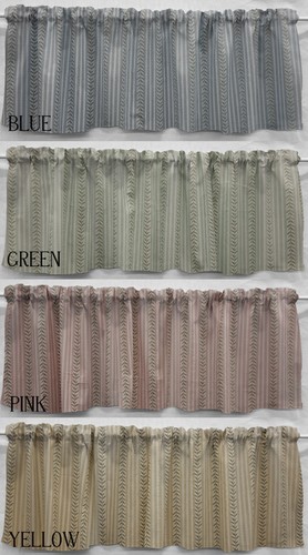 Striped vines valances - vines,