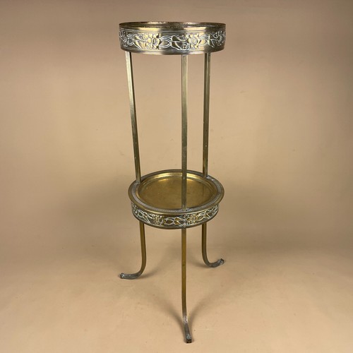 Brass plant stand - plant,